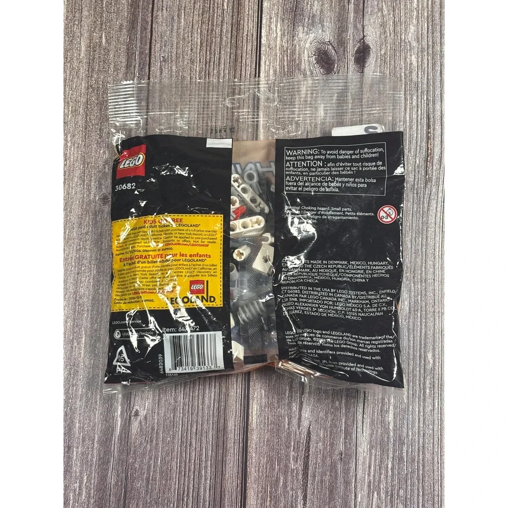 New Lego Technic NASA Mars Rover Perseverance Polybag 2024 Set 30682 83 Pieces